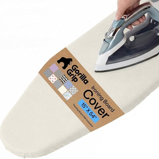 Gorilla Grip Padded Ironing Board Cover, 15 x 54 in.
