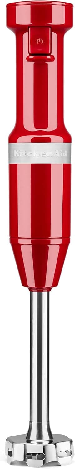 KitchenAid Variable Speed Corded Hand Blender, Empire Red