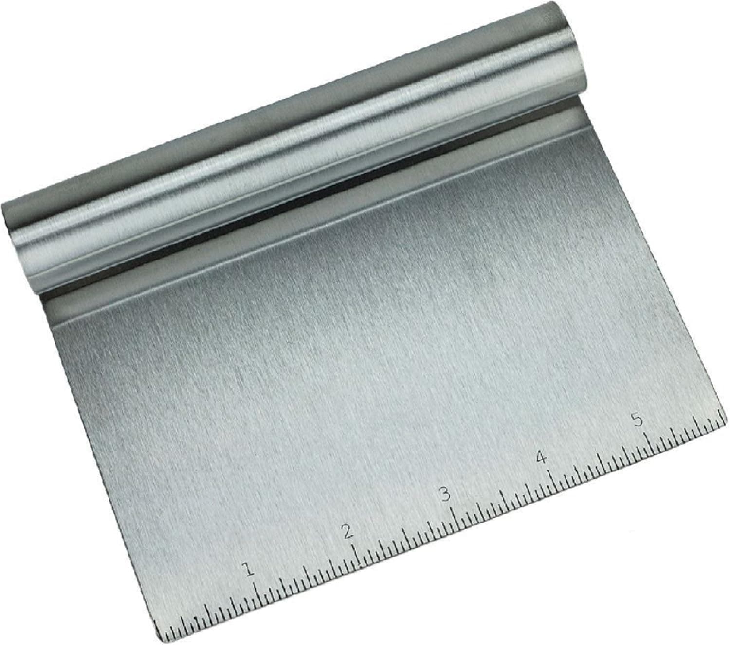 Stainless Steel Bench Scraper with Measurement Marks