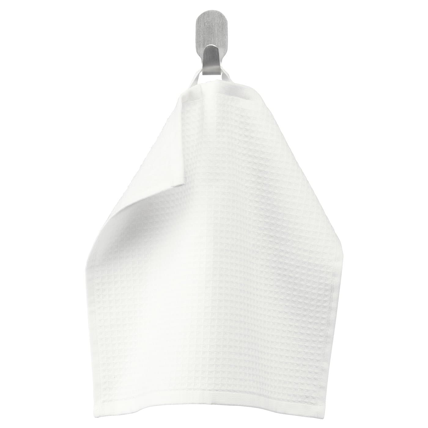 Salviken Washcloth, White, 12×12 in.